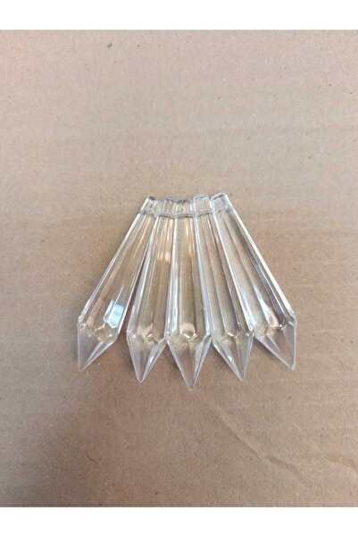 ADA AVİZE Ada Yıldız Avize Taşı 5 ADET (BOY 6CM-ENİ 1,5CM)