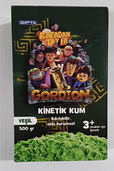 TRT Çocuk Rafadan Tayfa Kinetic Sand 500 Gr Green