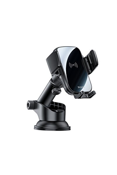 Yesido C 186 Suction Cup Air vent Phone Holder | 15W Wireless Memoried Clip C...