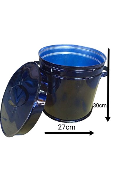 SOBA Metal kapaklı kül kovası