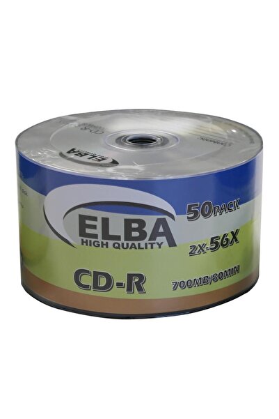 ELBA CD-R 700MB-80MIN 56x 50li Shrink