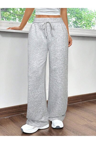macklin Unisex Unprinted Basic Baggy Cut Wide Leg Sweatpants