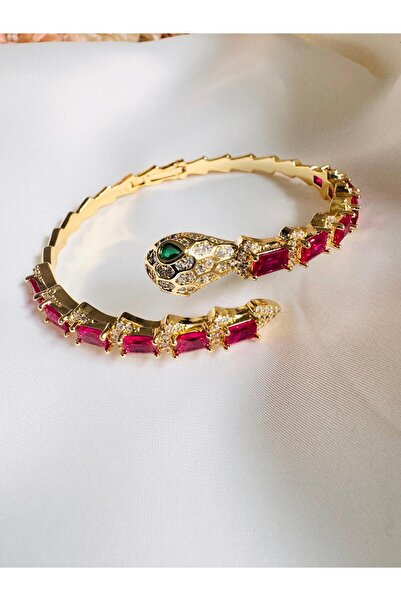 DEVİ fashion Premium Snake Series Luxury Handcuff Bracelet