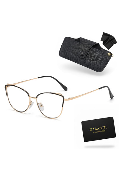 AVRALIA Women's Computer Protective Glasses, UV400 Protection, Prescription G...