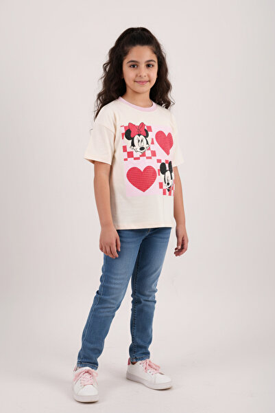 SOULTAN تيشيرتات صيفية للبنات بتصميم ميكي ماوس