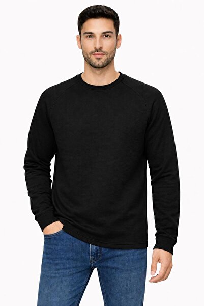 CLASSİCS MEN Us Men's Regular Fit Long Sleeve Crew Neck Sweatshirt-7063