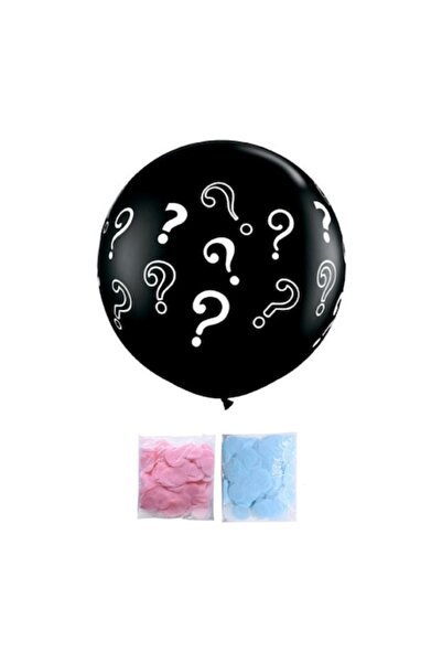 It's Party Time Balon Jumbo cu Semn de Întrebare - Dezvăluire Gen