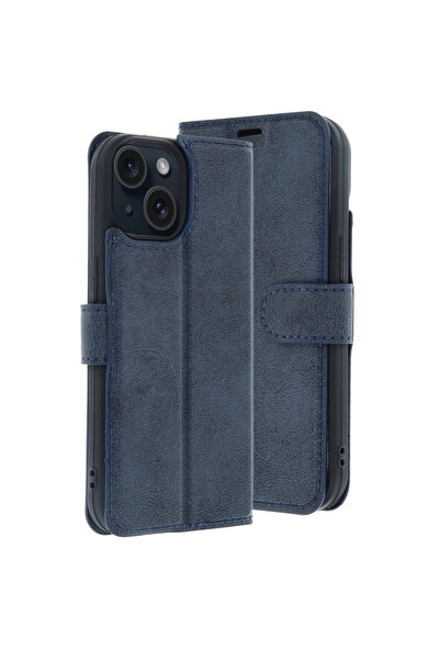 eco port حافظة آيفون 15 تريند إس بلس - أزرق داكن