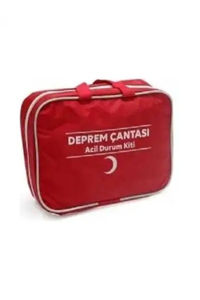 Doğal Eczane İki kişilik Deprem Çantası 52 parça Acil yaşam malzemesi Dolu De...