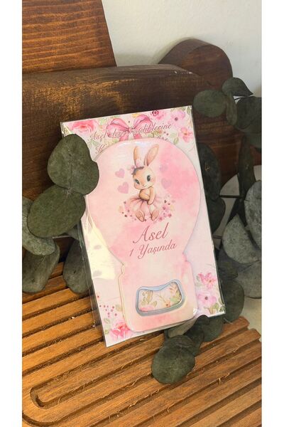 Gizem Graphic Tavşan Temalı Balon Açacak Magnet 20'li Paket