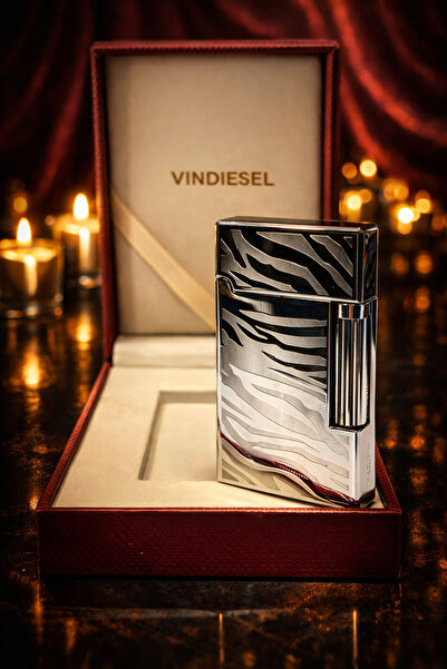 Vindiesel Premium Metal Gazlı Çakmak – Lüks Tasarım, Şık ve Dayanıklı Gövde, ...