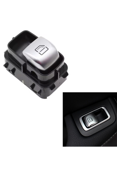GCP German Car Parts زر فتح زجاج باب الراكب W205 باللون الأسود مع قاعدة c180 ...