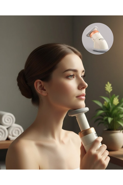 Kanonik Education Chin and Neck Toning Exercise Massager with Spring System