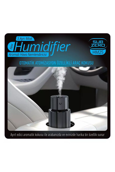 Subzero Araç Şarjlı Hava Nemlendirici Kokulu