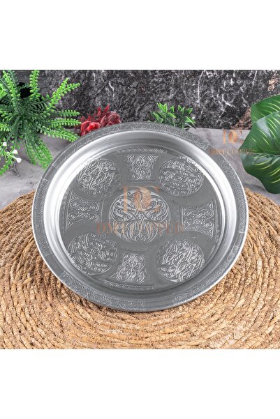 DMT COPPER HOME 20 cm Serving Presentation Tray 430 Quality Chrome Steel – Su...