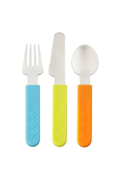 OEM Set de tacâmuri pentru copii, 3 piese, oțel inoxidabil