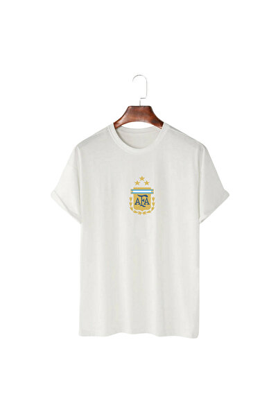 Elvellon Arjantin Milli Futbol Takımı Logolu Minimal Tasarım Unisex Oversize ...