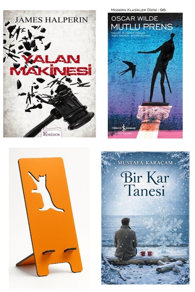 TÜRKİYE İŞ BANKASI KÜLTÜR YAYINLARI Yalan Makinesi - Kolektif + Mutlu Prens +...