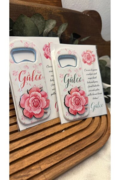 Gizem Graphic Gül Temalı Kız Bebek Açacak Magnet 20'li Paket