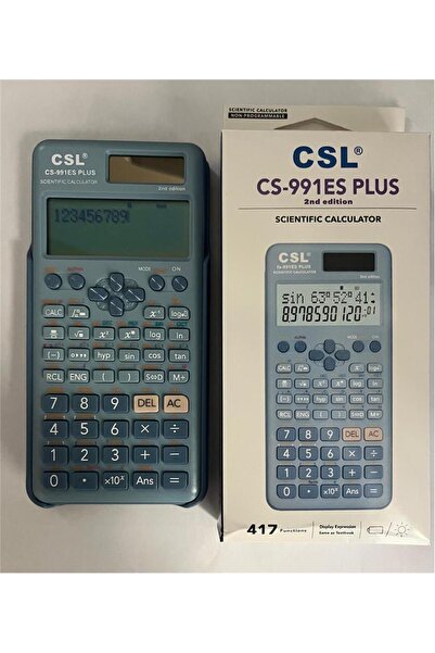 CSL CS-991ES PLUS-BLUE Mavi Fonksiyonel Hesap Makinesi