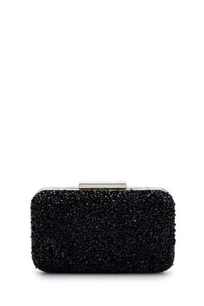 minebag Stoned Premium Debbie Evening Dress Clutch Bag Black