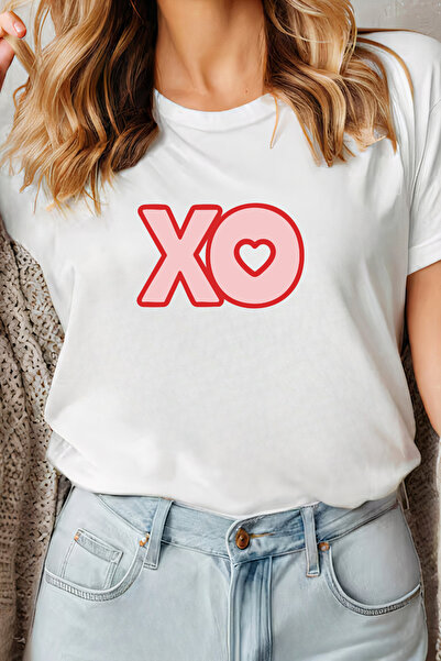 Sarah's Boutique Women's T-shirt – 100% cotton – "XO HEART"