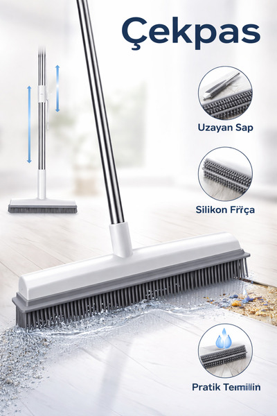 Single 2'Lİ AVANTAJLI SETİMİZ √( 2 Adet ) Derz Fırçası √( 1 Adet ) Çekpas Kauçuk