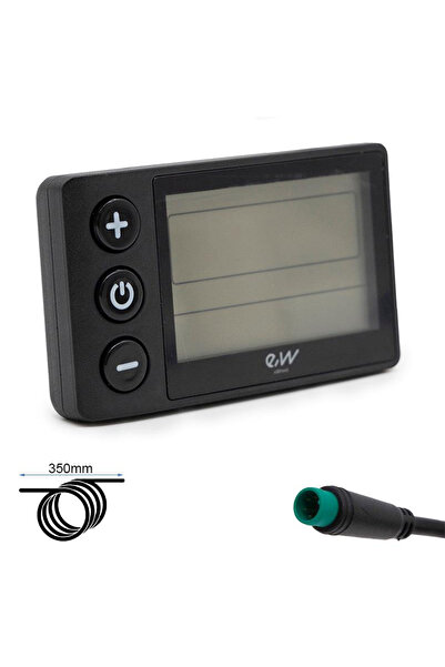 eWheel Display pentru trotineta/bicicleta electrica S866 cu mufa impermeabila...
