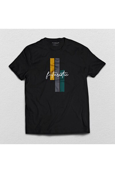 CLASSY.MODA Unisex Black Color Oversize Printed T-Shirt Streetwear Comfortabl...