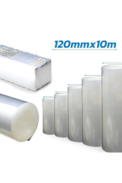 eWheel Cadă termocontractivă transparentă 120mm 10M