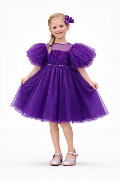 ümitteks iş ve okul kıyafetleri 23 Nisan Kız Çocuk Gösteri Elbiseleri Sahneye...