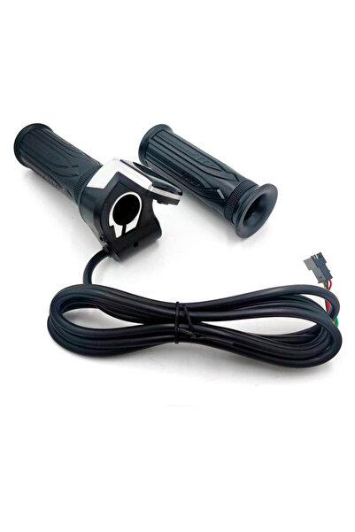 OEM Maneta acceleratie cu buton de pornire pentru bicicleta si trotineta elec...