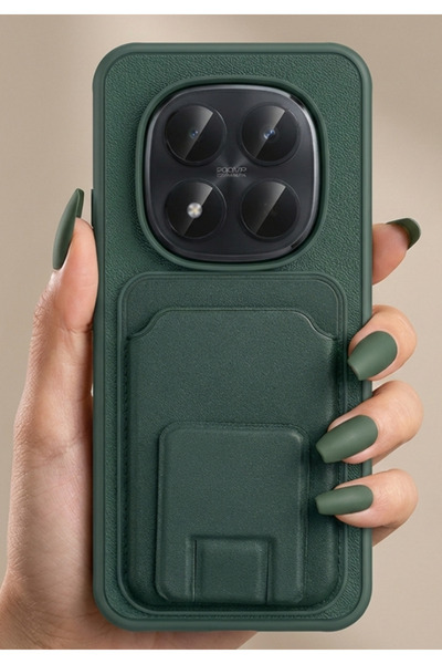 Rivor Redmi Note 15 Pro 5g Compatible Case with Camera Protrusion, Wallet Car...