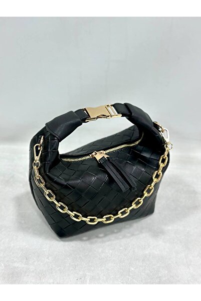 çkn sedat çakan çanta & fular & aksesuar Women's Hand and Shoulder Bag with P...