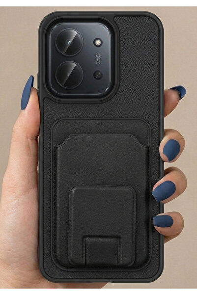 Rivor حافظة متوافقة مع هاتف Redmi 15C مع حامل بطاقات ومحفظة بتصميم يشبه الجلد...