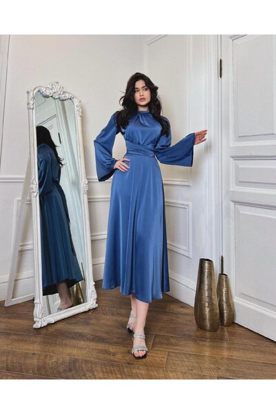 NASMA Eid morning dress: soft and elegant