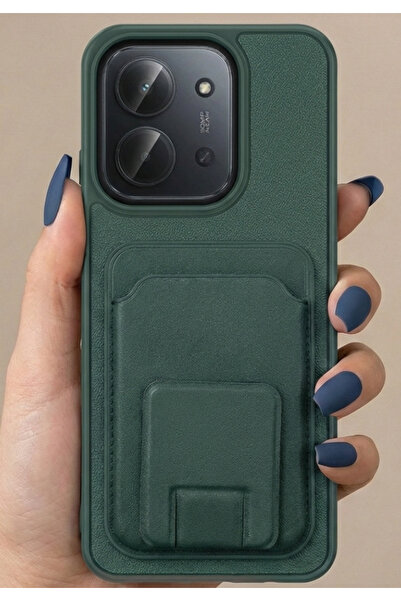 Rivor Redmi 15C Compatible Case with Camera Protrusion, Wallet Card Holder, L...