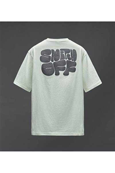 CLASSY.MODA Unisex White Oversize T-Shirt Printed Relaxed Fit Casual Streetwe...