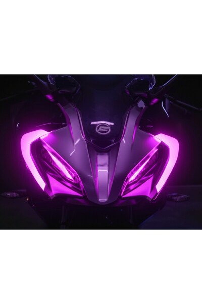 KAPLAMA MERKEZİ cf moto 250 sr gündüz led sticker folyo kaplama