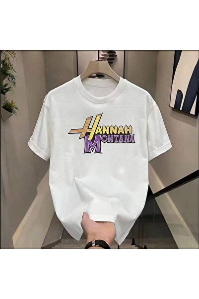 CLASSY.MODA Unisex White Oversize T-Shirt Printed Relaxed Fit Casual Streetwe...