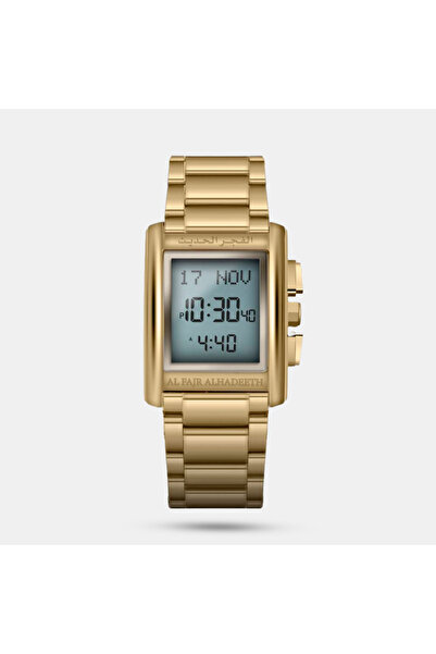Al-Fajr Modern Deluxe Gold Watch Model AL 208 G