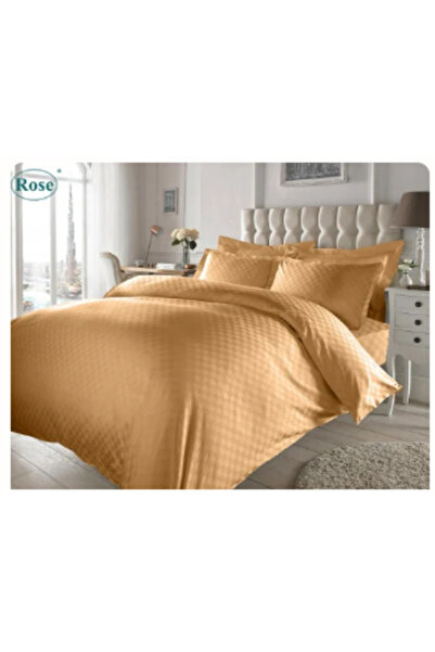 ceneric Rose Jacquard Double Duvet Cover Set