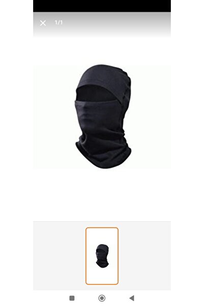 ADONİX Siyah Street Wear motorcu Bere, kar maskesi