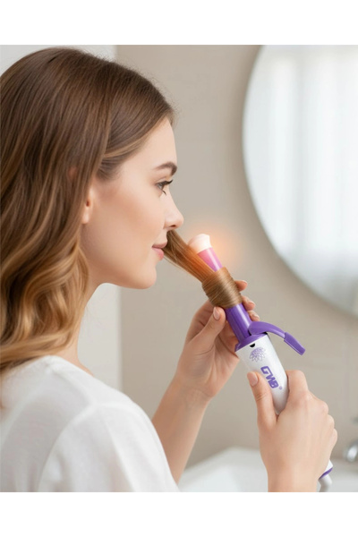 Epilons مكواة تجعيد الشعر الاحترافية من جي دبليو - 140-210 ° تصميم محمول مع إ...