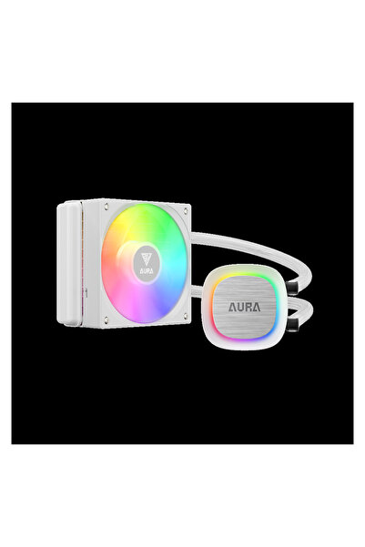 AURA GL120 V2 WH White Edition 120mm RGB 1 Fanlı CPU Sıvı Soğutma(1923)