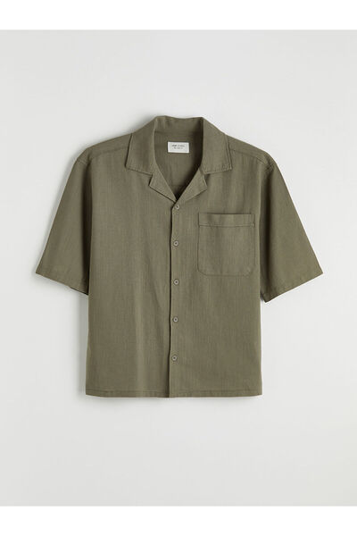 LC Waikiki Peak New Season Regular Fit Resort Collar Men's Shirt