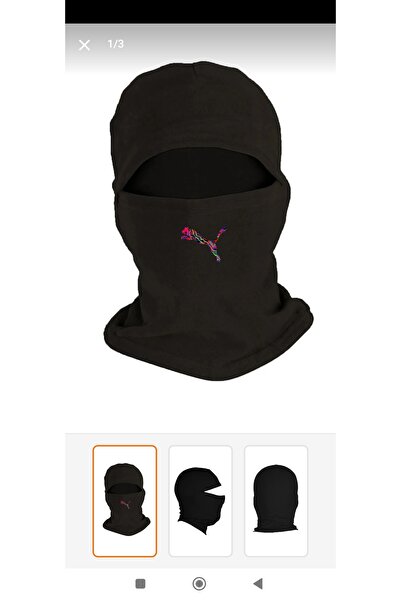 ADONİX Siyah Street Wear motorcu Bere, kar maskesi