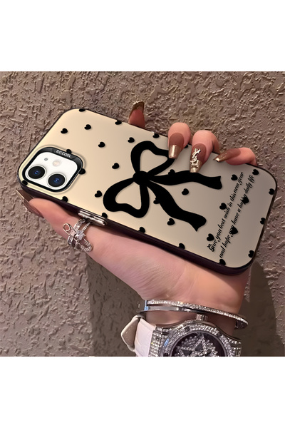 Hontinga iPhone 12 Pro Compatible Silicone Edge Hard Back Anti-Fall Phone Cas...