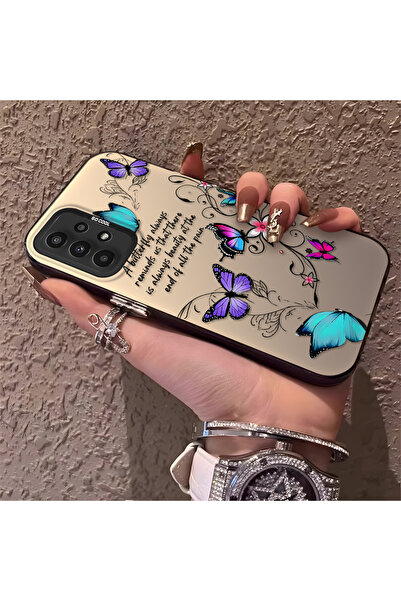 Hontinga حافظة هاتف سامسونج جالاكسي A23 متوافقة مع حافة السيليكون الصلبة والم...