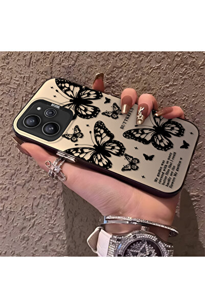 Hontinga حافظة هاتف Redmi 12 4G متوافقة مع السيليكون ذات الحواف الصلبة ومضادة...